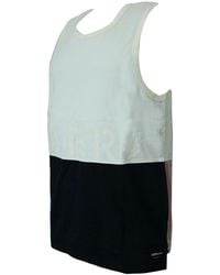 Supra - Colour Block Round Neck Tank Top Branded Vest 102176 217 - Lyst