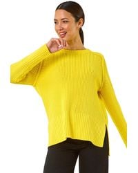 Roman - Shoulder Detail Knit Jumper - Lyst