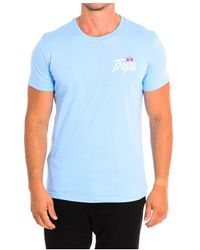 La Martina - T-shirt Met Korte Mouwen Tmr605-js354 - Lyst