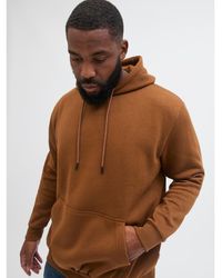 Jack & Jones - Big Size Pullover Hoodie Relaxed Fit - Lyst