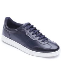 Base London - Tucker Leather Trainers - Lyst