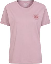 Mountain Warehouse - "Explore The Outdoors" T-Shirt Für Damen (Flieder) - Lyst