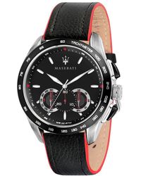 Maserati - Horloge Traguardo Zwart - Lyst