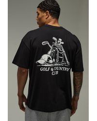 BoohooMAN - Golf Country Club Oversized T-Shirt - Lyst