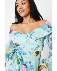 Coast Tizzy Jacquard Dress in Purple Lyst UK