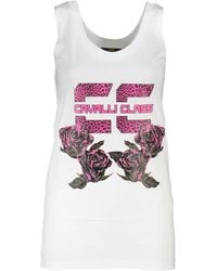 Roberto Cavalli - Mouwloos Casual Top - Lyst