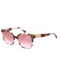 Longchamp - Womenss Lo657S Butterfly Shaped Acetate Sunglasses - Lyst