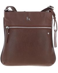 Ashwood Leather - 'Edinburgh' Real Crossbody Bag - Lyst