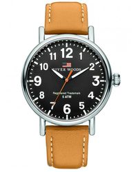 River Woods - Sacramento Watch Rw420020 Leather - Lyst