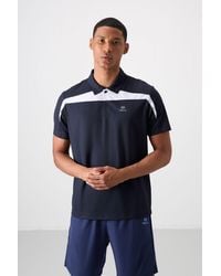 TOMMY LIFE - Colour-Blocked Polo T-Shirt - Lyst