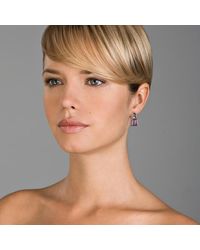 Orphelia - Dames 925 Sterling Zilveren Drop Oorbellen - Lyst