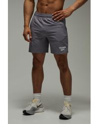 BoohooMAN - Training Dept Stretch Woven 5Inch Short - Lyst