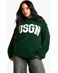 DSGN Studio - Plus Crew Neck Knitted Jumper - Lyst