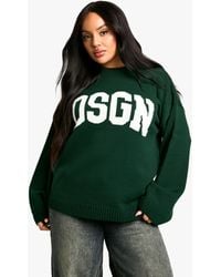 DSGN Studio - Plus Crew Neck Knitted Jumper - Lyst