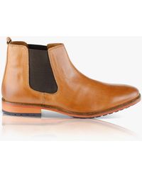 Silver Street London - Argyll Chelsea Boots Tan - Lyst