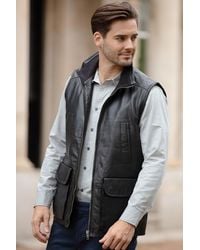 Ashwood Leather - 'Lums' Genuine Classic Zip-Up Waistcoat - Lyst