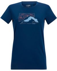 Regatta - Ladies Fingal Abstract Mountain T-Shirt (Aviator) - Lyst