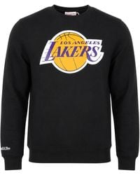 Mitchell & Ness - Nba Los Angeles Lakers Team Logo Sweater - Lyst