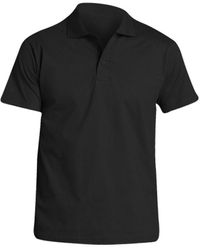 Sol's - Prescott Jersey Poloshirt Met Korte Mouwen (diep Zwart) - Lyst