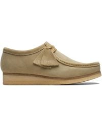 Clarks - Wallabee Shoe Maple Suede - Lyst