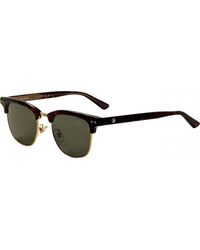 Montblanc - 52 Mm Havana Sunglasses Mb0382S-003 - Lyst