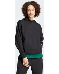 adidas - All Szn Fleece Loose Hoodie - Lyst