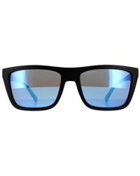 Arnette - Square Matte Dark Mirror Water Polarized Sunglasses - Lyst