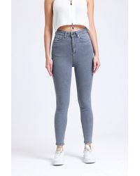 Hiccup - High Waist Skinny Jeans - Lyst