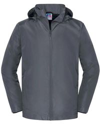 Russell - Essential All Weather Shell Jacket (Iron) - Lyst
