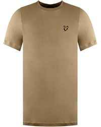 Lyle & Scott - Plain T-Shirt Cotton - Lyst