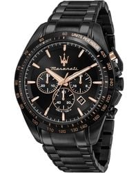Maserati - R8873612048 Traguardo Chronograph Watch With Dial Stainless Steel - Lyst