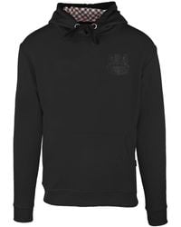 Aquascutum - Monotone Aldis Emblem Logo Hoodie - Lyst