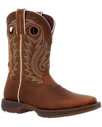 Durango - Rebel Leather Saddle Boots - Lyst
