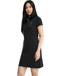 POLO CLUB - Short Sleeve Neck Dress Dress2 - Lyst