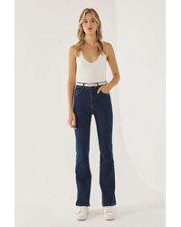 Hiccup - Normal Waist Flare Jeans - Lyst