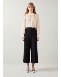 LK Bennett - Marcy Woven Tops, Ecru - Lyst