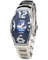 Chronotech - Silver Steel Watch - Lyst