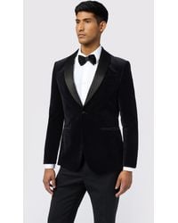 Ted Baker - Slim Fit Velvet Jacket - Lyst