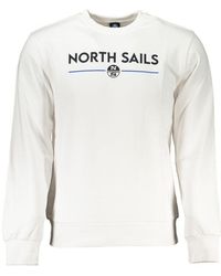 North Sails - Crew Neck Sweatshirt Offwhite - Lyst