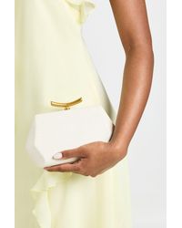 Boohoo - Croc Abstract Hard Shell Clutch Bag - Lyst