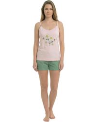 Kisses&Love - Summer Pajamas With Thin Straps - Lyst