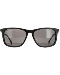 BOSS - Sunglasses Boss 1249/s/it 003 M9 Mat Black Gray Polarisated - Lyst