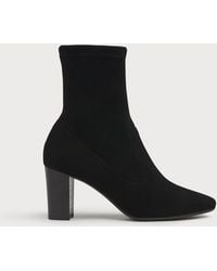 LK Bennett - Alice Ankle Boots, Velvet - Lyst