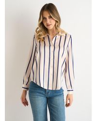 Gini London - Stripe Loose Fit Shirt - Lyst