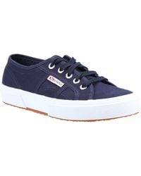 Superga - 2750 Cotu Classic Sneakers (Marineblauw/Wit) - Lyst