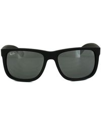 Ray-Ban - Sunglasses Justin 4165 622/6G Rubber Mirror - Lyst
