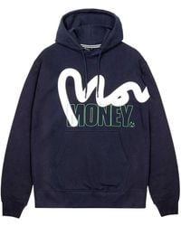Money - Block Stencil Hoodie Cotton - Lyst