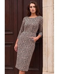 Roman - Petite Animal Dress - Lyst