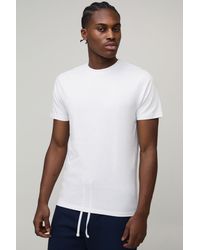BoohooMAN - Basic Slim Fit Crew Neck T-Shirt - Lyst