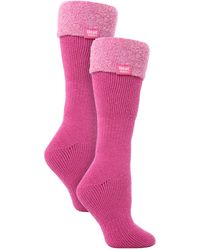 Heat Holders - Ladies 2 Pack Wellington Soft Brushed Inner Boot Socks - Lyst